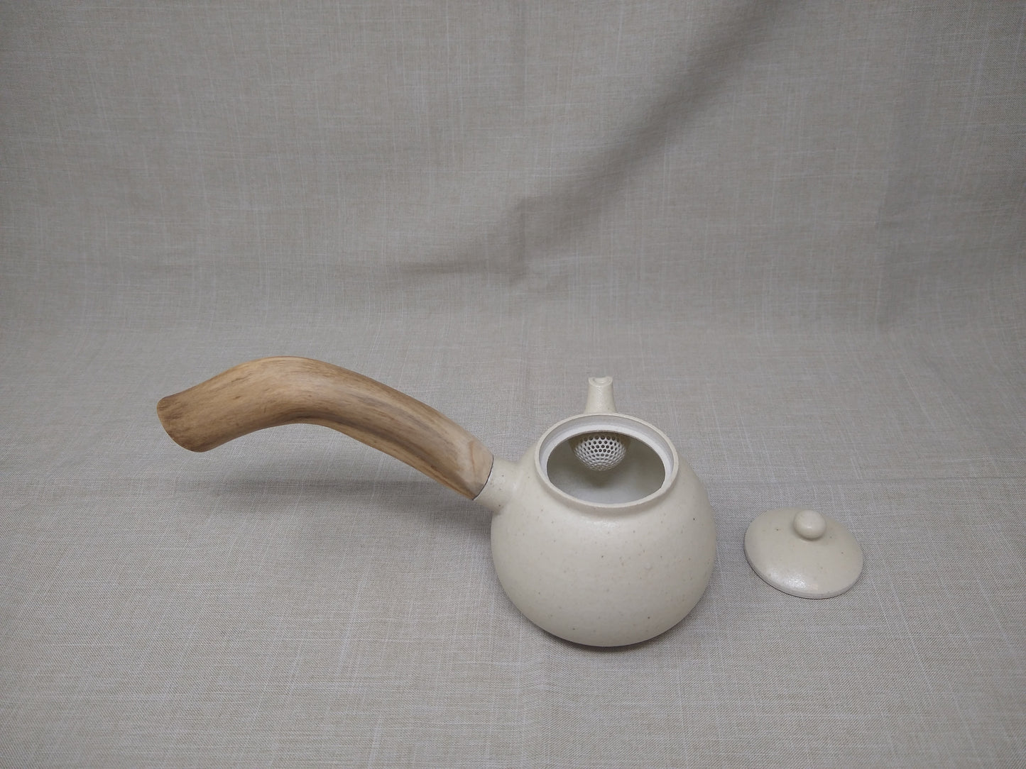 250ml Matte White Kyusu