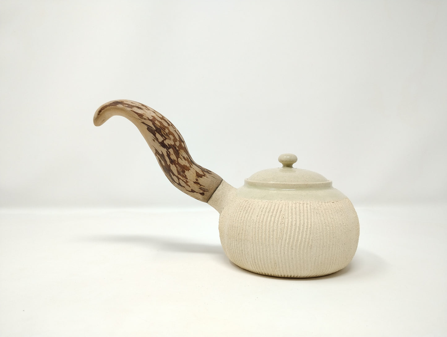 400ml Celadon Kyusu with 2 matching bowls