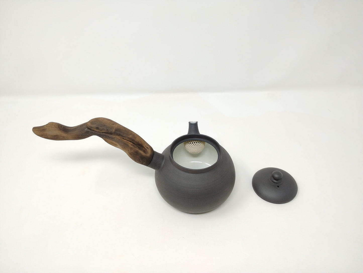 300ml Black Kyusu and a matching bowl