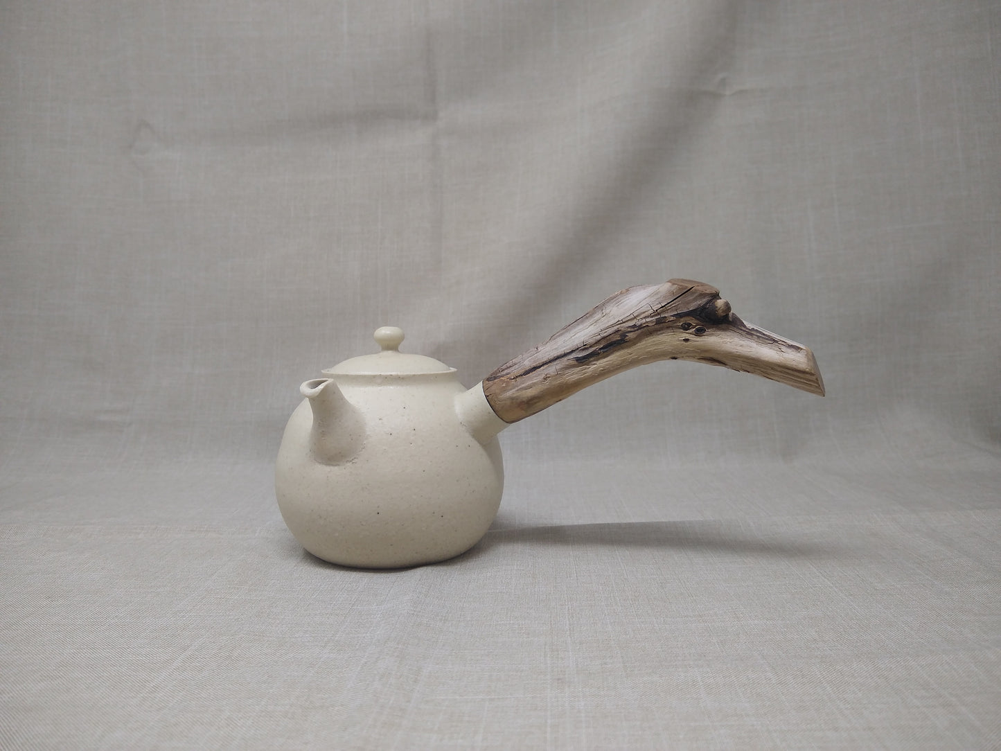 320ml Matte White Kyusu