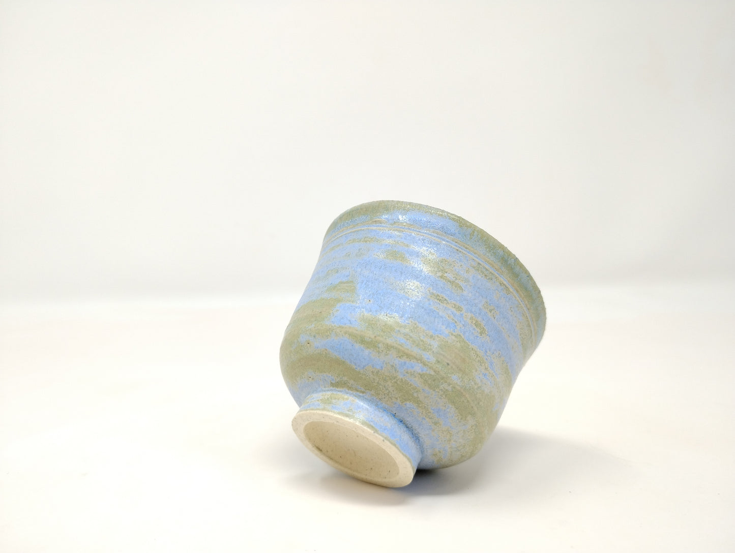 120ml Blue Kyusu with a matching cup