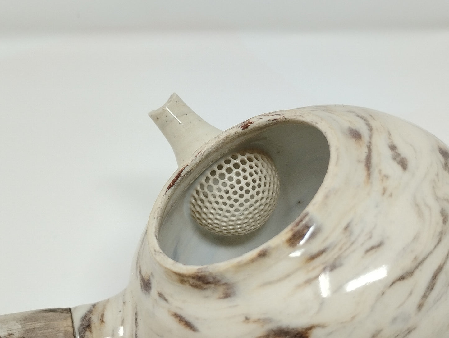 240ml "Latte" Kyusu with a matching bowl