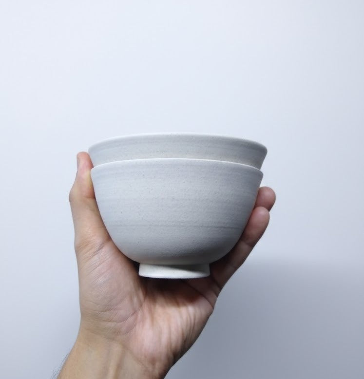 Two 220ml tea bowls
